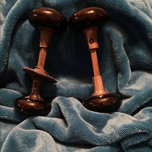 Elegant Black Door Knob Set